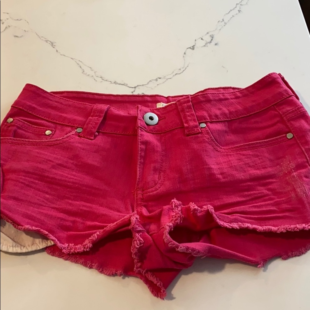 Forever 21 hot pink shorts